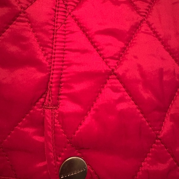 Girls size 10 Burberry quilted coat - Picture 4 of 13